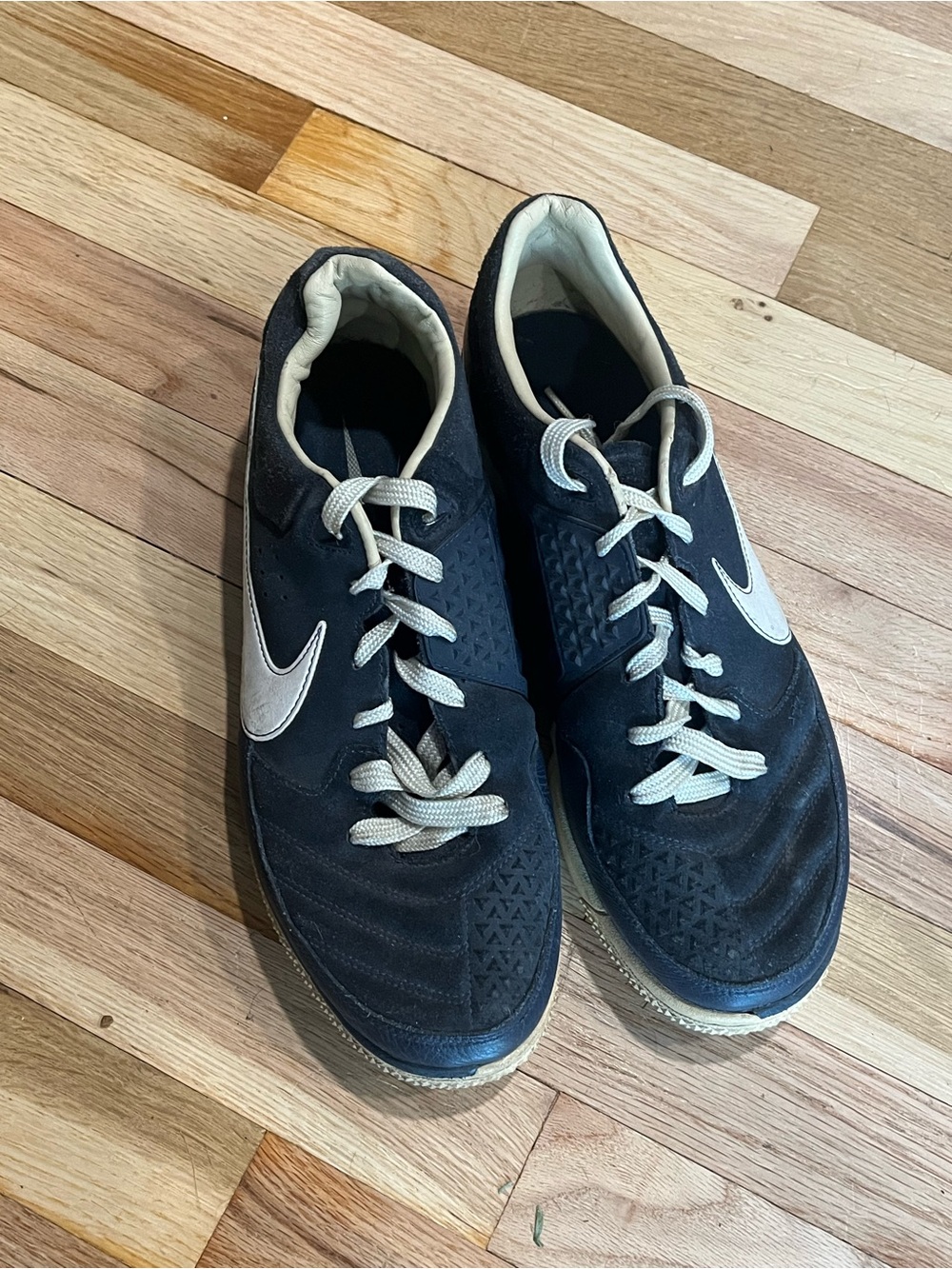 Vintage 2011 Nike5 Street Gato Blue Suede Shoes Men’s 12.5 OG Rare